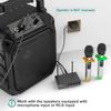 FIFINE UHF Dual Channel Wireless Handheld Microphone, Easy-to-use Karaoke Wireless Microphone System-K036 view 4