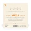 D'Addario Mandolin Strings, Phosphor Bronze, EJ74, Medium Gauge 11-40, 8-String Set, Pack of 1 view 3