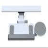 Humanscale 6Gw 900 90H G Keyboard System view 1