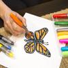 Faber-Castell Gel Crayons: 12 Jumbo Gel Crayons in Durable Storage Case: Toddler Art Supplies for Coloring and Kids Drawing, Spring Crafts for Kids (Ages 3+) view 3