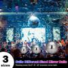 Yescom Disco Ball Motor Rotating 6RPM with 18 RGBW LED Lights for 6" 8" 12" Mirror Ball DJ Bands Party Events KTV Club Birthday Decor ETL Certificated view 2