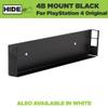 HIDEit 4 Mount (Black) - Original PS4 Wall Mount - Made in the USA view 3