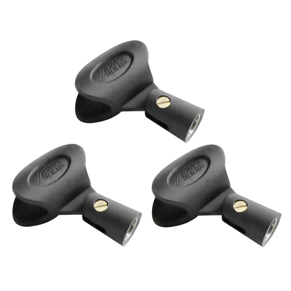 Audio2000'S AMC4181 Three-Pack Wireless Microphone Holders Clips (Total 3 Microphone Holders Clips)