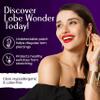 Lobe Wonder - The ORIGINAL Ear Lobe Support Patch for Pierced Ears - Eliminates the Look of Torn or Stretched Piercings - Protects Healthy Ear Lobes from Tearing - 120 Patches - Clear & Latex-Free view 2