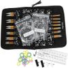 ChiaoGoo Spin Bamboo Complete Set, 5-inch (13 cm) [S][L], US 2-15 (2.75-10 mm) view 3
