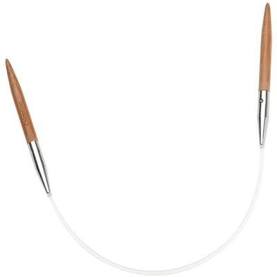 ChiaoGoo 2009-6,9-Inch Bamboo Circular Knitting Needles, 6/4mm