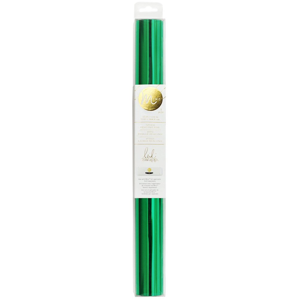 Heidi Swapp Minc Reactive Foil 12.25"-Green 10' Roll