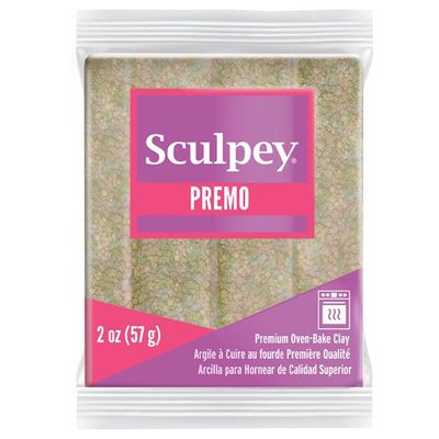 Polyform Sculpey Premo Polymer Oven-Bake Clay, Opal, Non Toxic, 2 oz. bar, Great for jewelry making, holiday, DIY, mixed media and home dcor projects. Premium clay great for clayers and artists.
