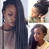 5Roll Brazilian Yarn Wool Hair Arylic Yarn for Hair Crochet Braid Twist Warps Black Color view 2