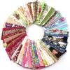 50pcs 1010cm Fabric Patchwork Craft Material Batiks Mixed Squares Bundle view 1