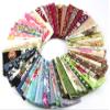 50pcs 1010cm Fabric Patchwork Craft Material Batiks Mixed Squares Bundle view 2