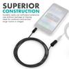 Movo PM10EC6 3.5mm Mic Extension Cord 20 Ft - Male to Female 3.5mm TRRS Microphone Cable - Aux Cord for iPhone, Android TRRS Extension Cable for Lav Mics view 4