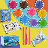 ifergoo Modeling Clay Kit for Kids - 24 Colors Magic Air Dry Clay, Ultra Light, Safe & Non-Toxic, School Crafts & Party Favors, Great DIY Creative Modeling Toys Gift for Age 3-12 Boys & Girls Children view 2