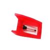 TechPlay Pack of 2, Roby Ceramic Needle for Turntables (2 Pack Red) view 2