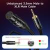Cable Matters Unbalanced 3.5mm to XLR Cable - 6ft, Male to Female, 1/8 Inch to XLR Cable view 2