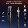 Cable Matters Unbalanced 3.5mm to XLR Cable - 6ft, Male to Female, 1/8 Inch to XLR Cable view 4